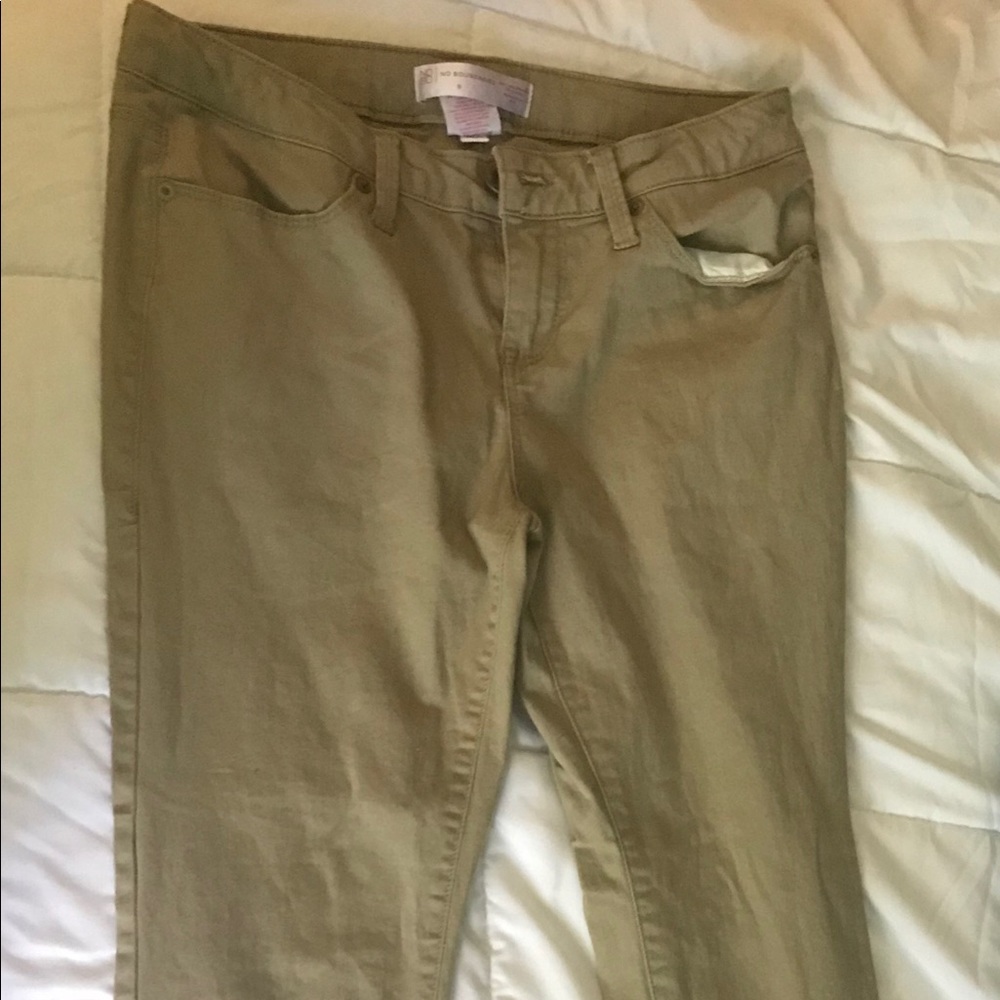 Tan Jeans
